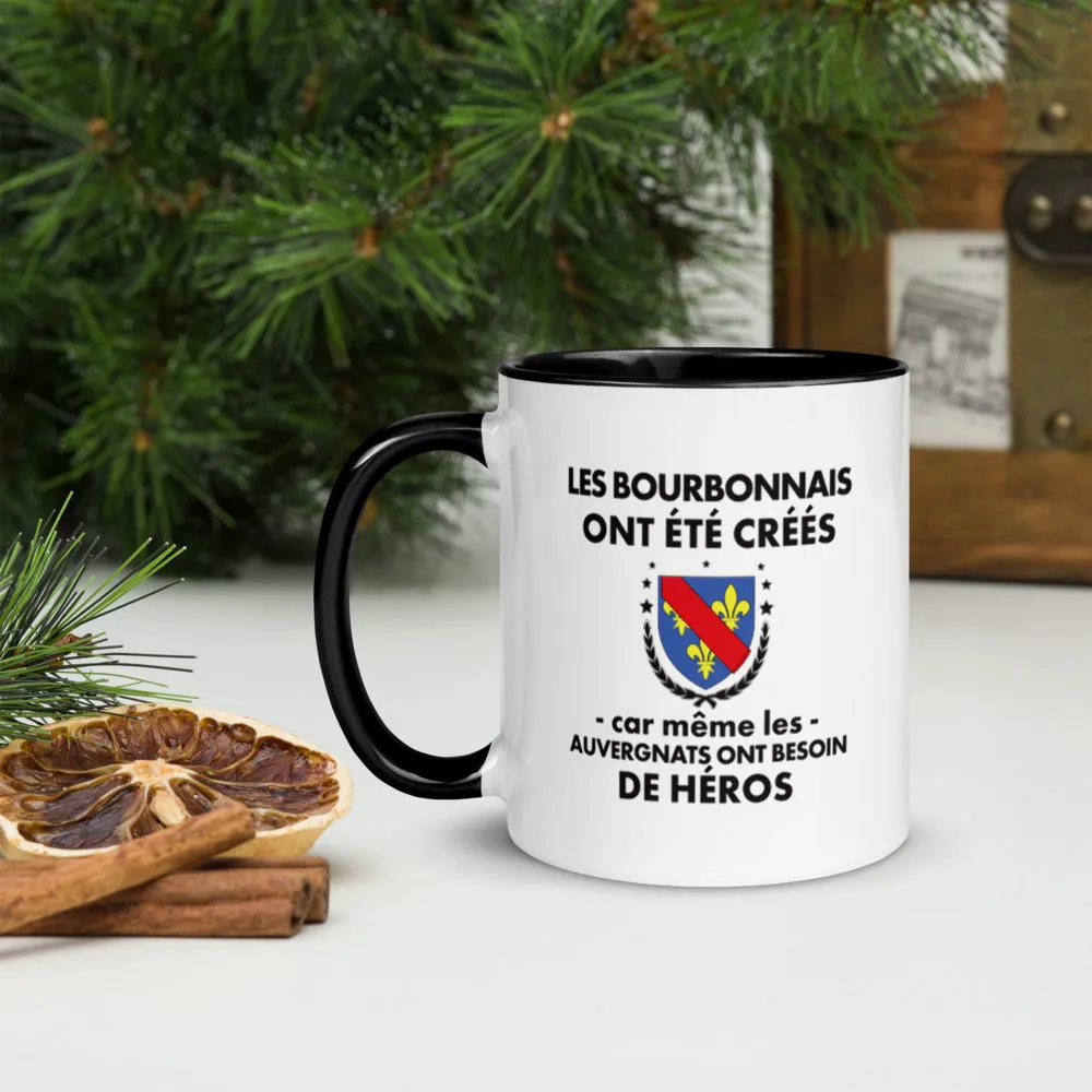Mug Tasse Allier à Intérieur Coloré - Dieu créa les Bourbonnais