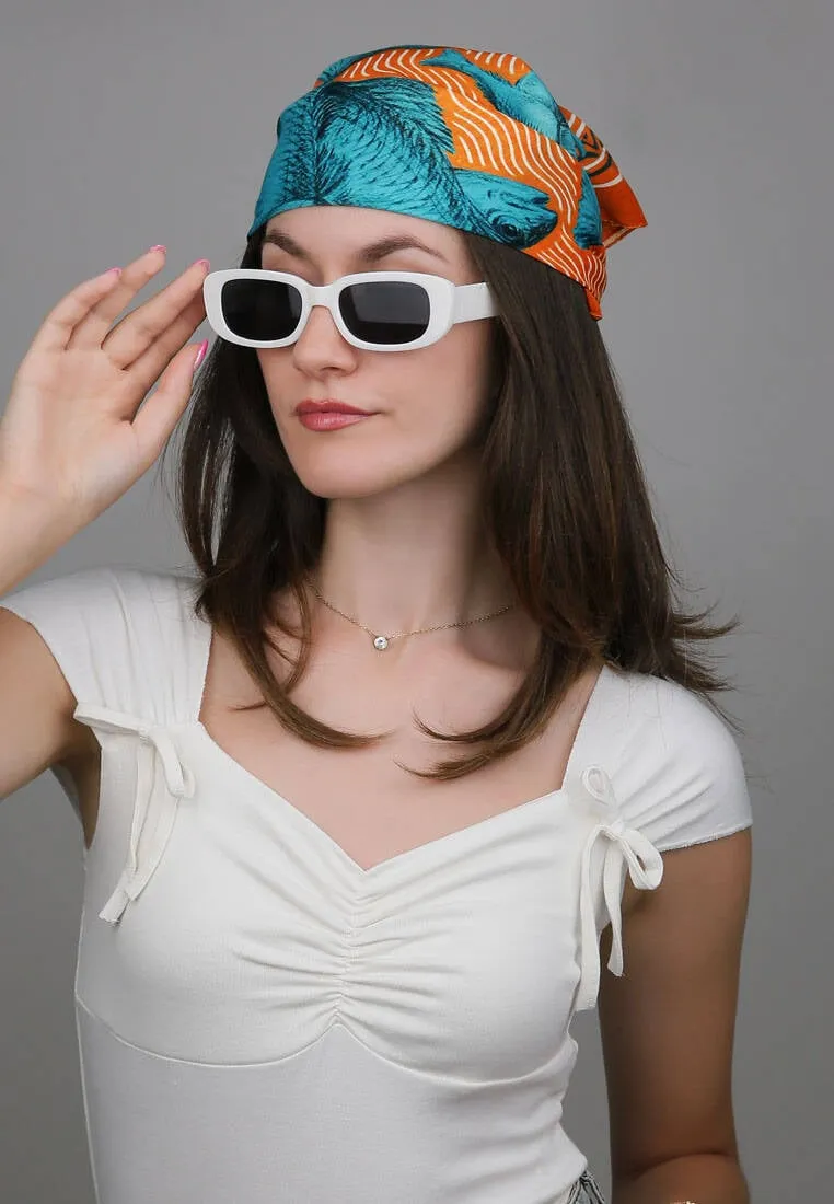 Multicolore Foulard - United Fish Motif