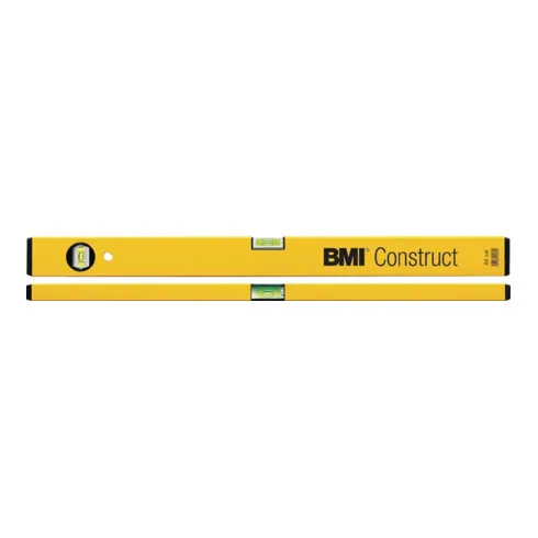 Niveau à bulles en aluminium BMI jaune