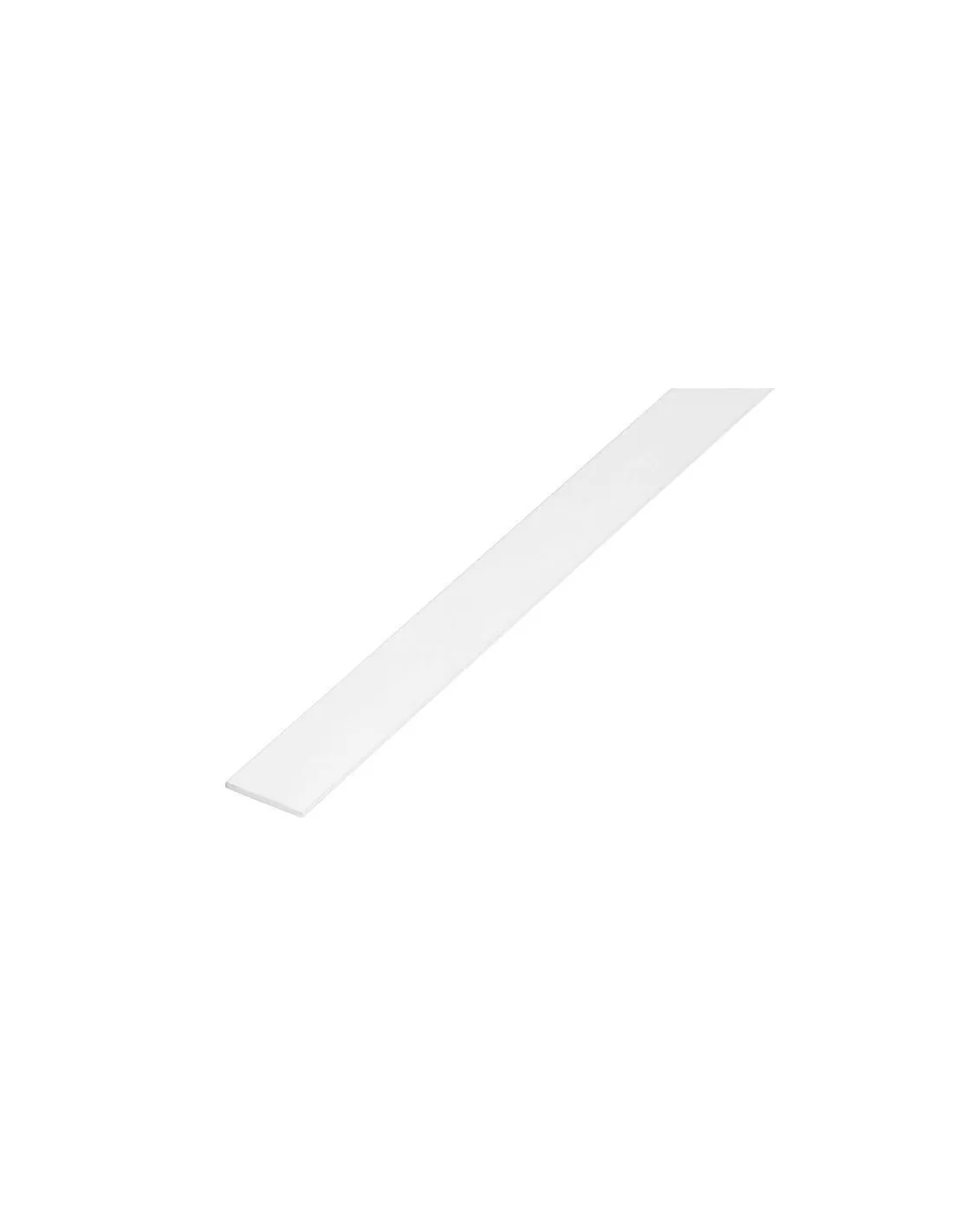Plat 15X3-1M Aluminium Blanc - - 20691Générique