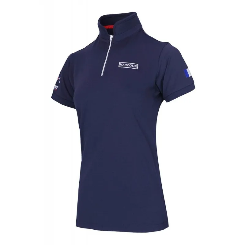 Polo femme Shivah Rider France - Harcour - HARCOUR - Tee-shirts, polos Femme - Equestra