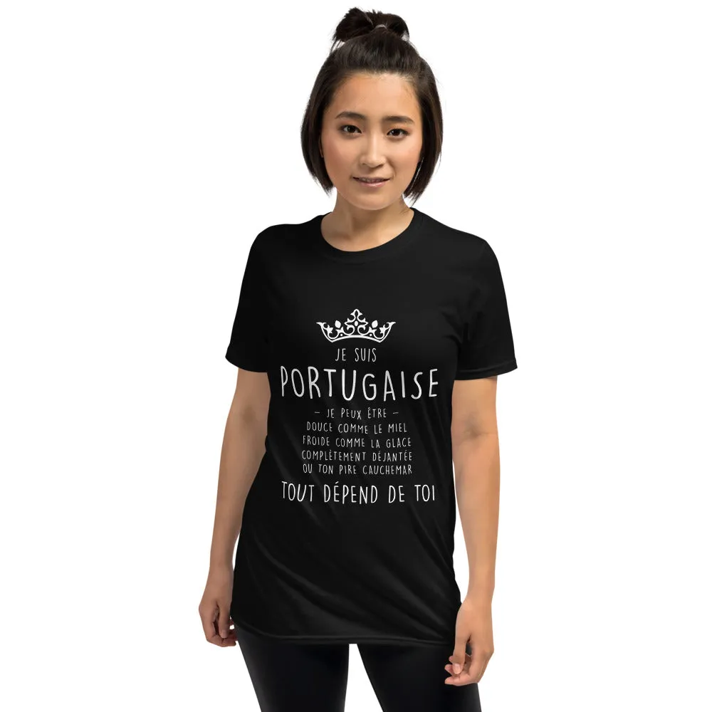 Portugaise tout depend de toi - T-shirts Boyfriend cut Standard