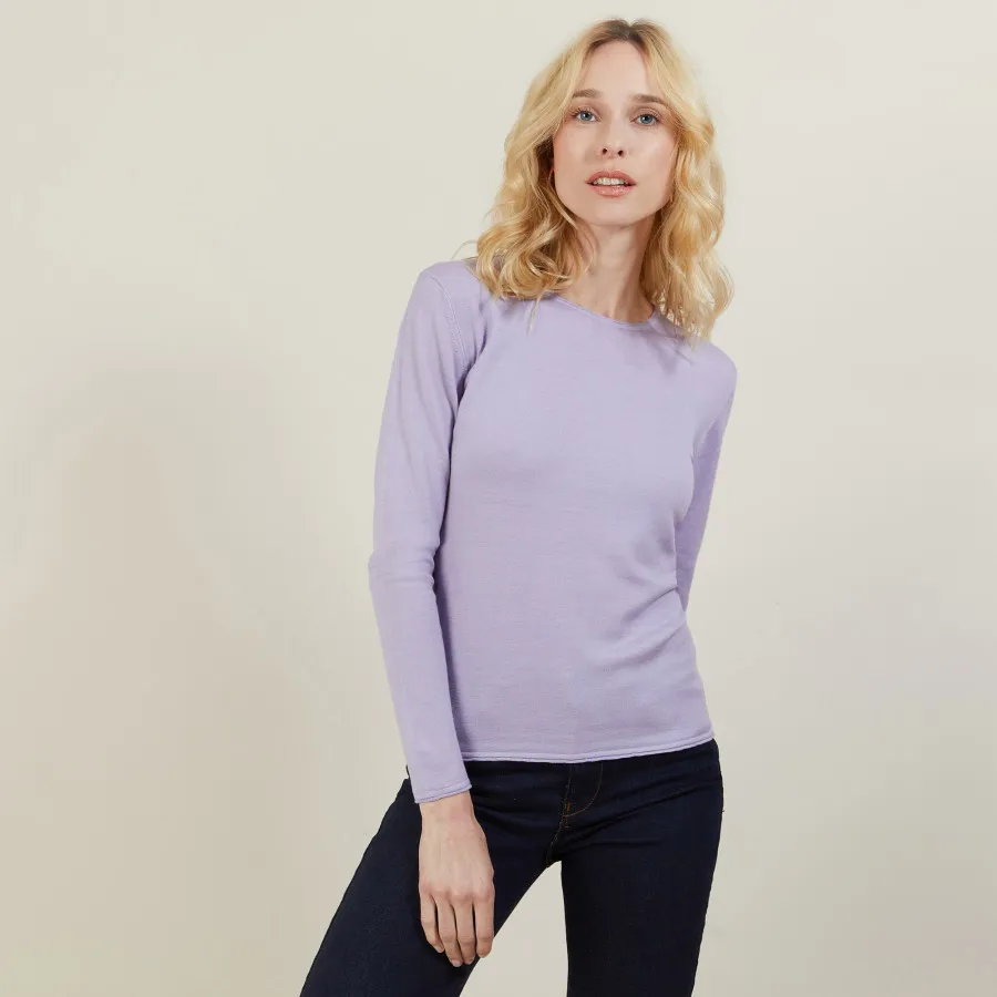 Pull ras du cou en laine - Bourse