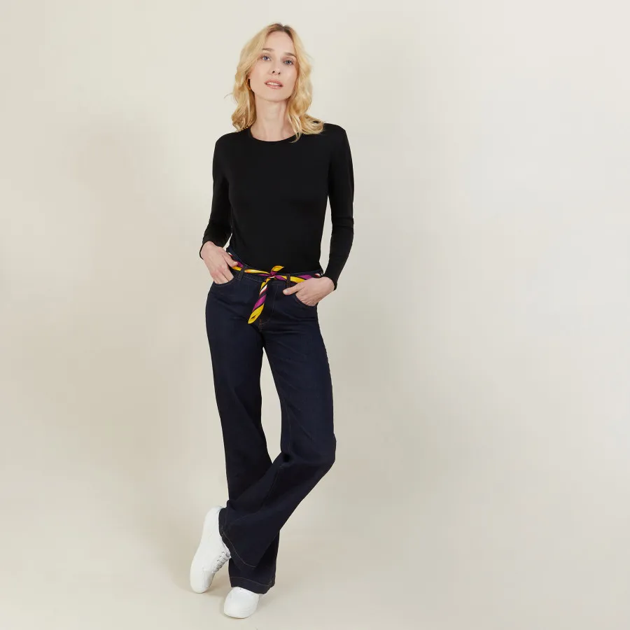Pull ras du cou en laine - Bourse