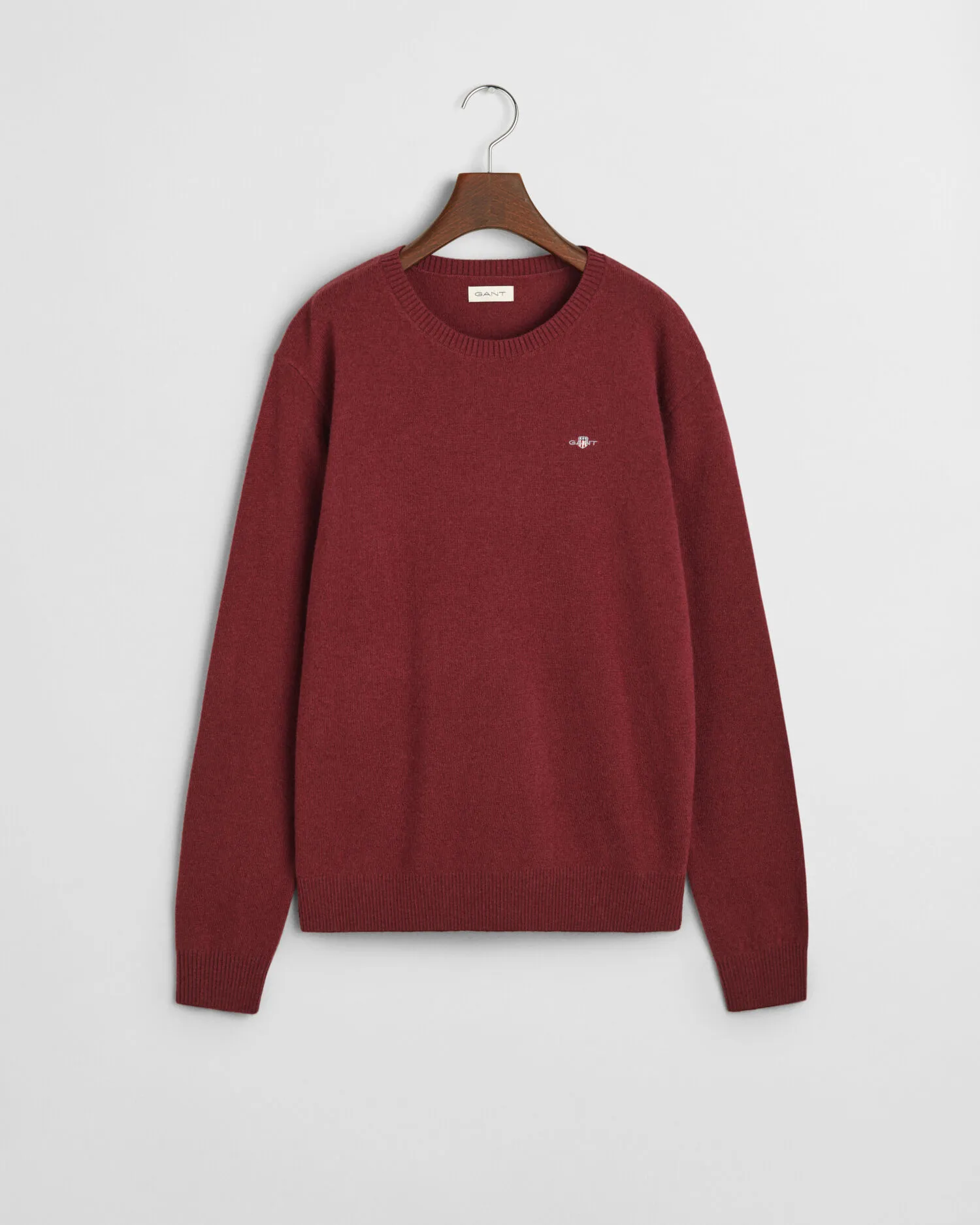 Pull ras du cou en laine d'agneau Shield Teens