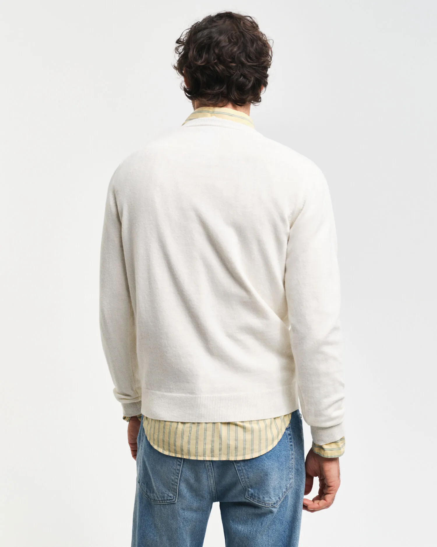 Pull ras du cou en laine d'agneau ultrafine
