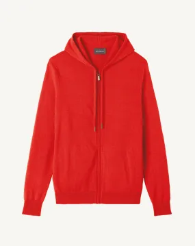 Pull à capuche zippé