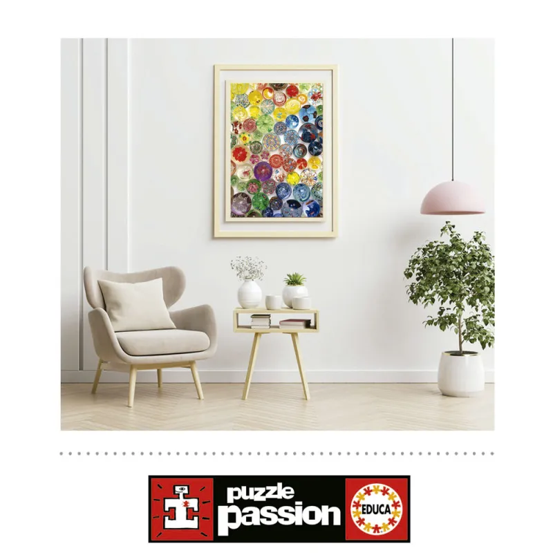 Puzzle Bulles Fantaisie Educa - Puzzles 500 pièces