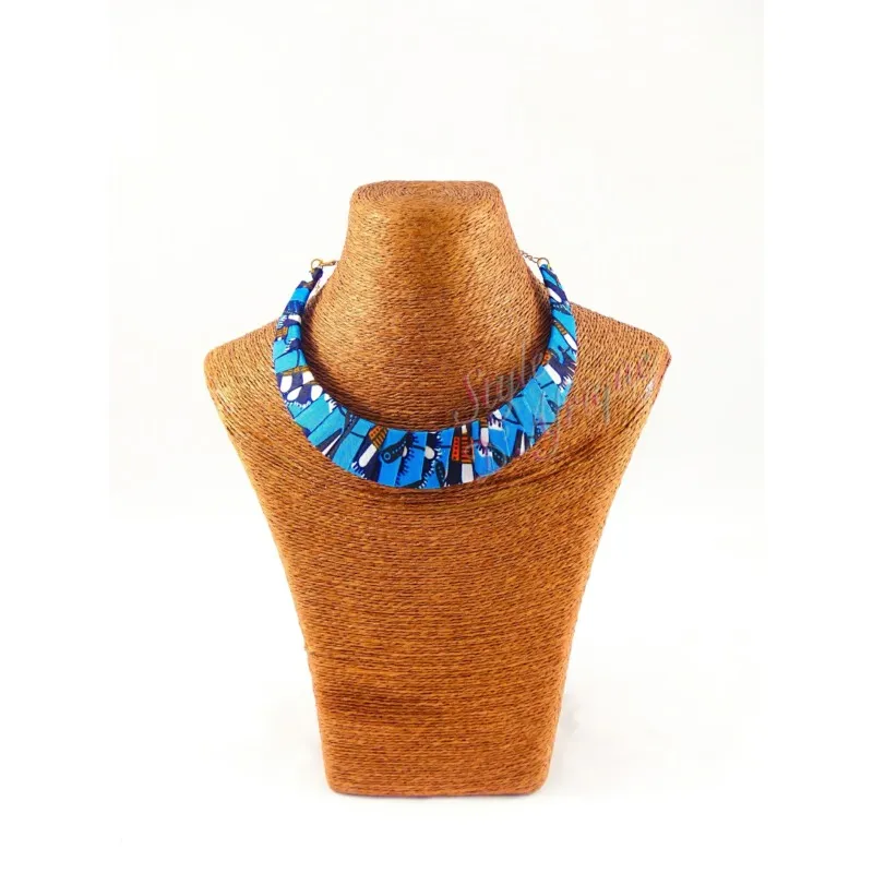 ras de cou wax bleu