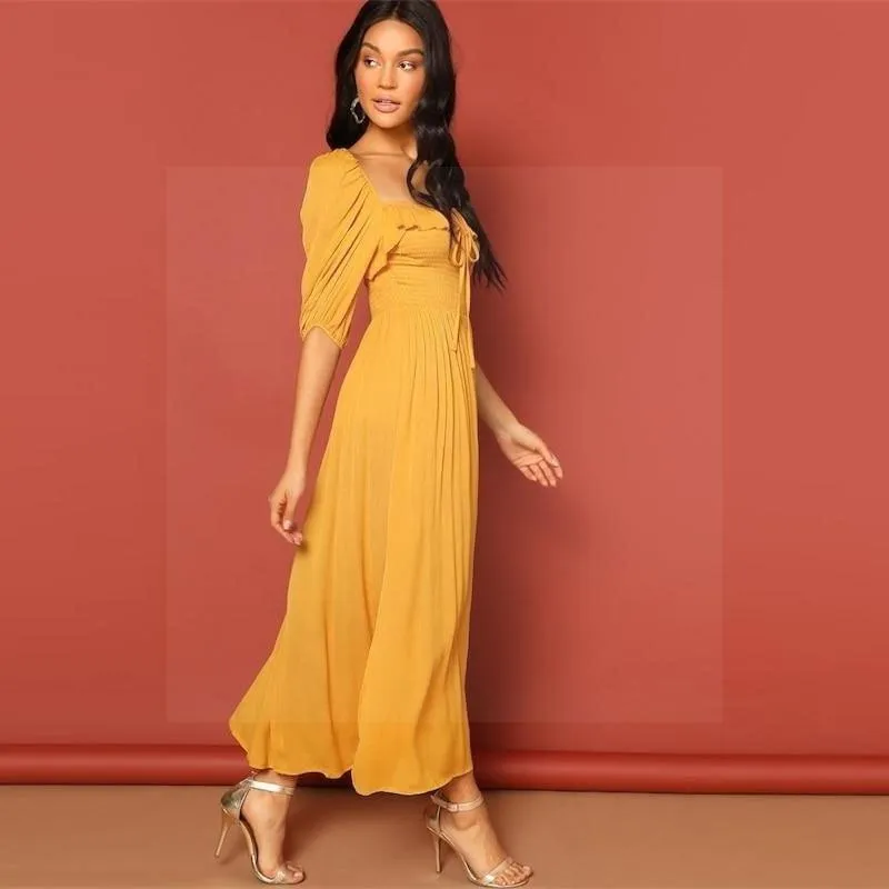 Robe bohème chic coloré