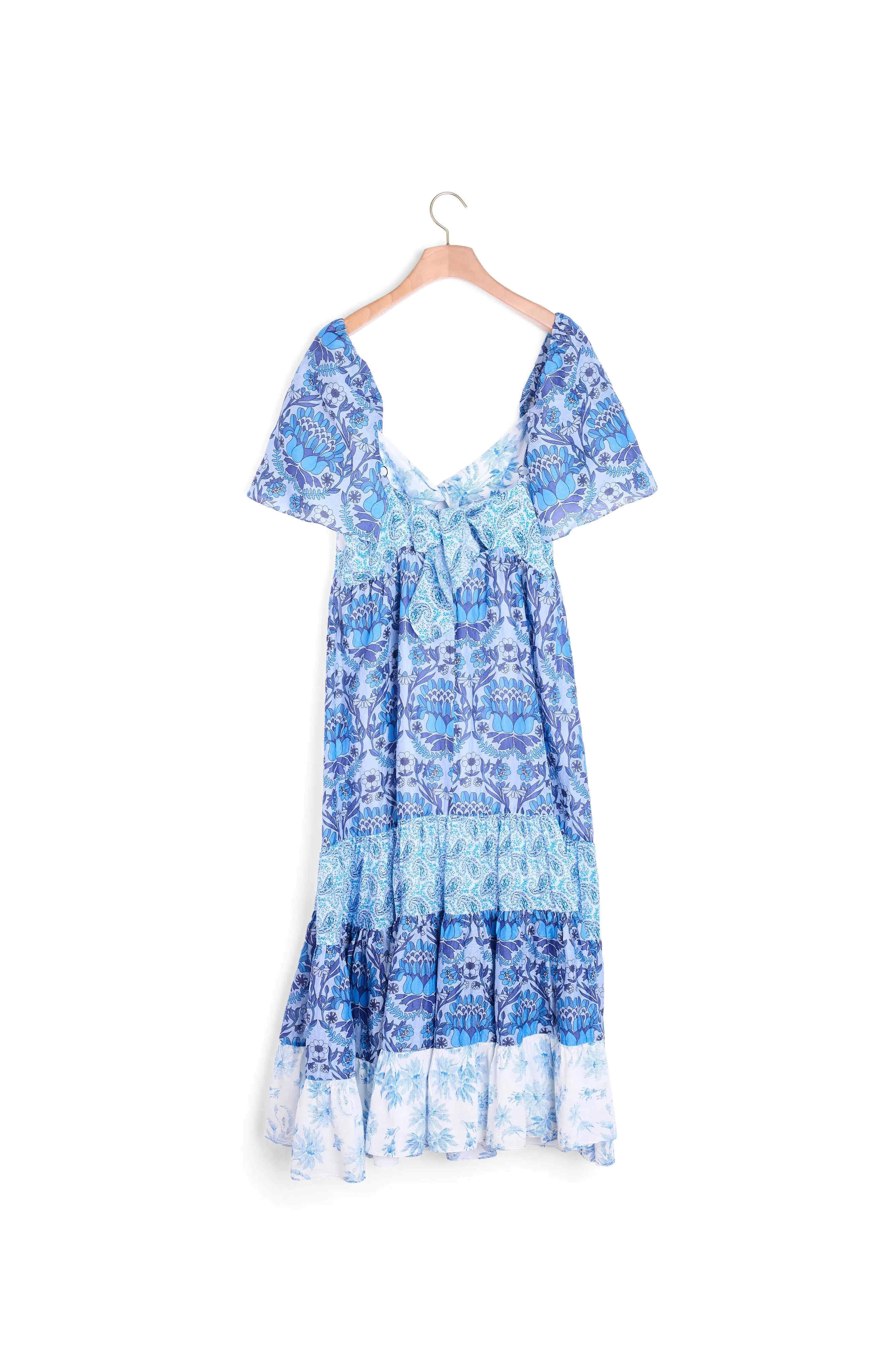 Robe longue imprimé foulard