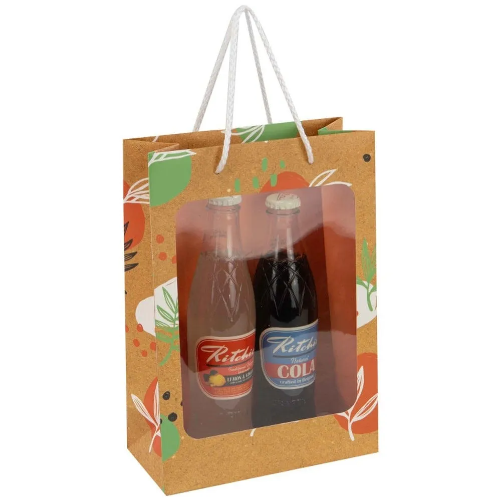 Sac carton fenêtre canyon 19x9x27cm en carton