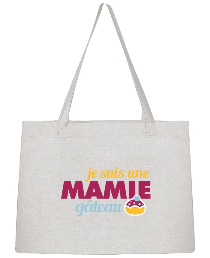 Sac Shopping Je suis une mamie gâteau par GraphiCK-Kids