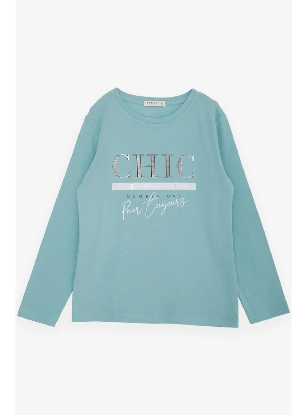 Sea Green - Girls` Tops