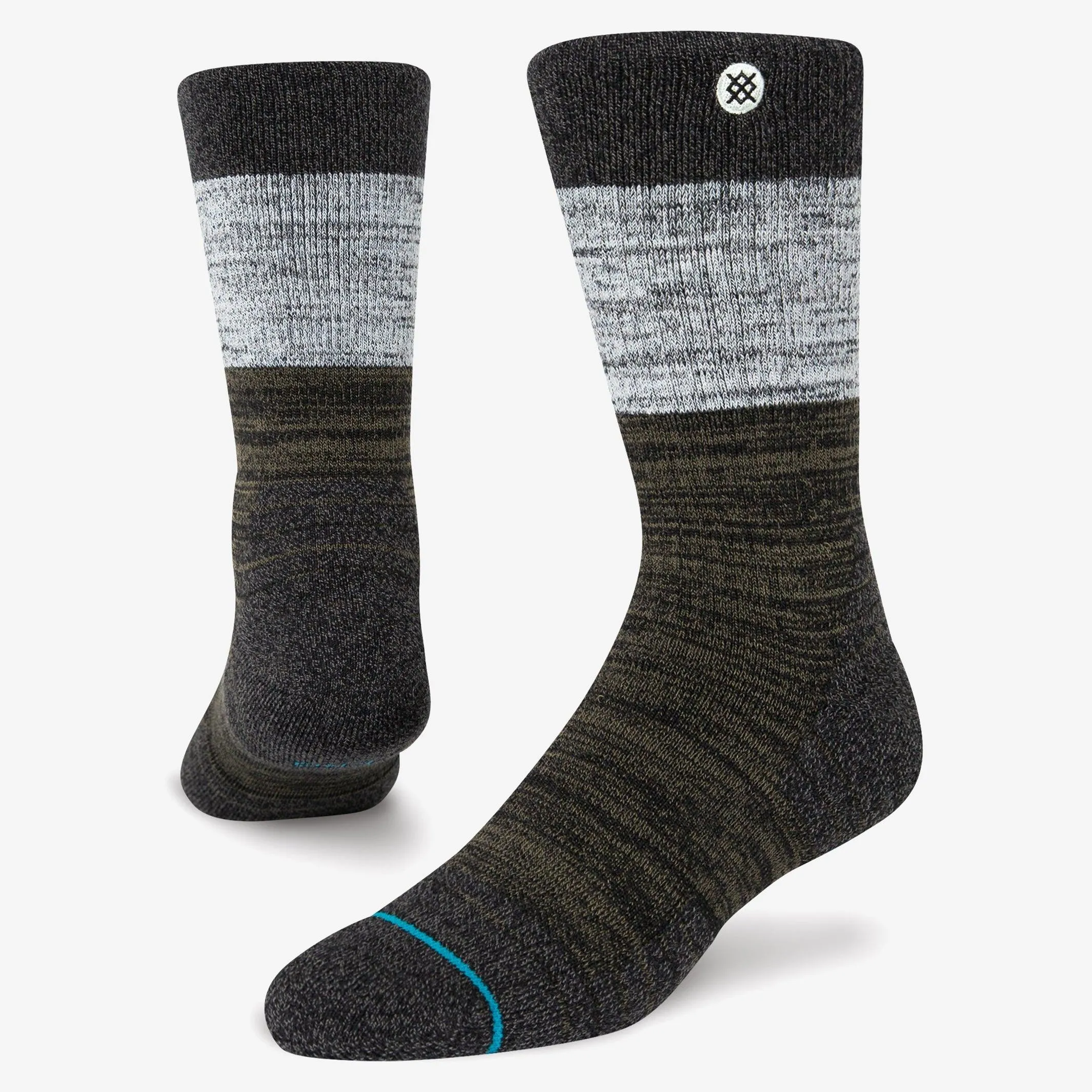 Stance -  Badge Hike Wool Crew - Black