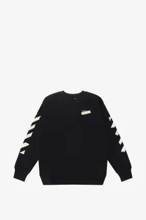 Sweat-shirt garçon à col rond Paper Tape Arrow