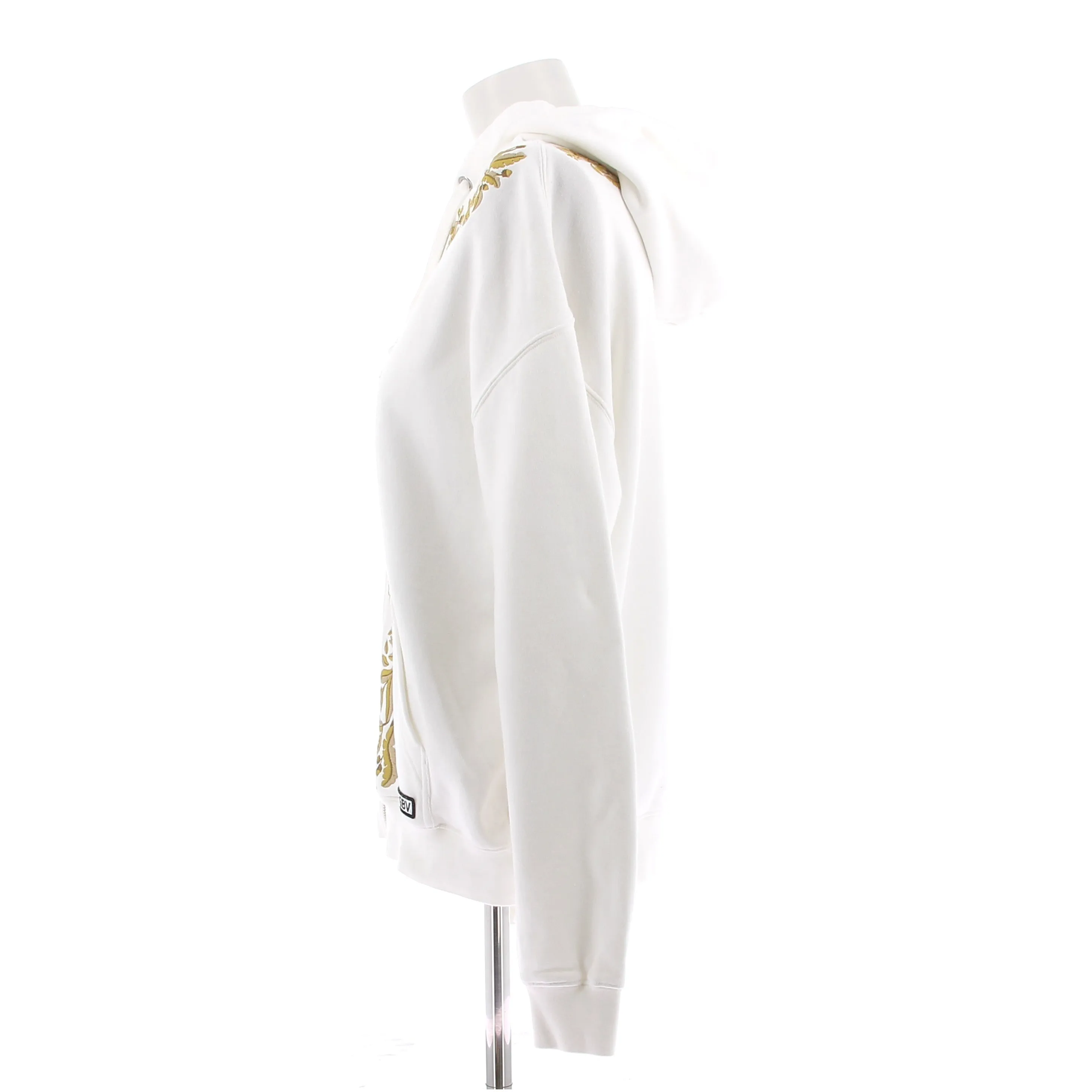 Sweat à capuche blanc