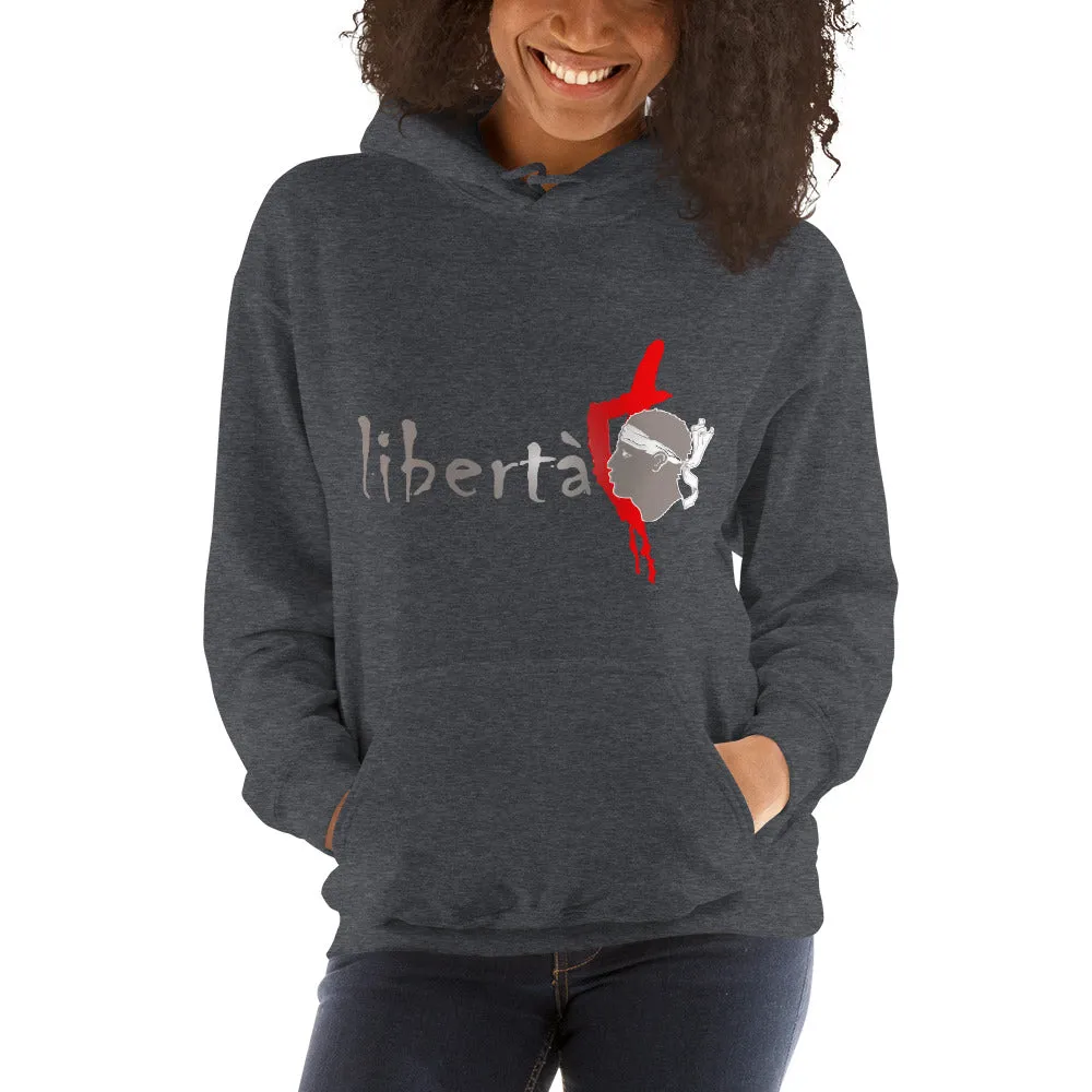 Sweat à capuche Libertà Corsica