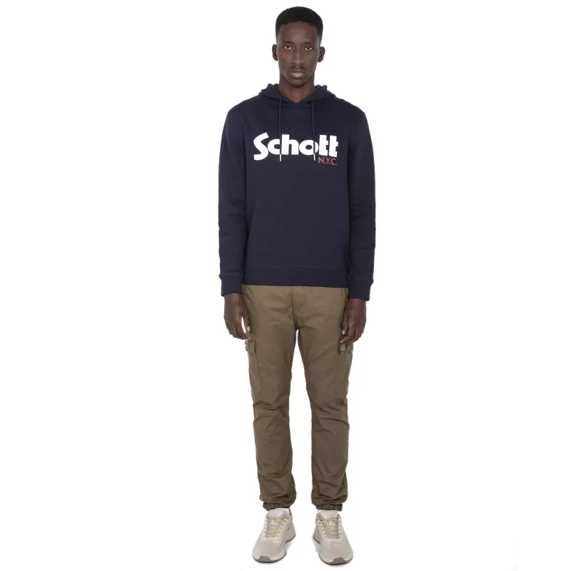 Sweat à capuche LOGO Schott