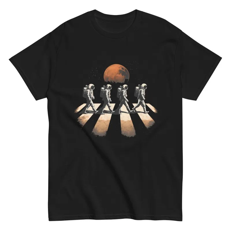T-shirt Astronautes traversant le passage piéton - T-SHIRTS