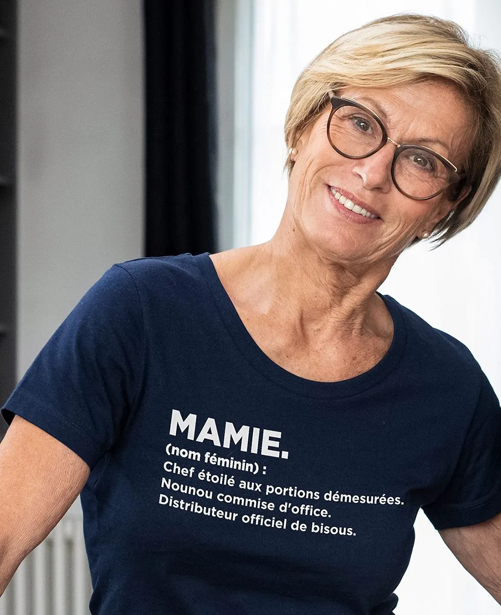 T-Shirt femme Mamie définition
