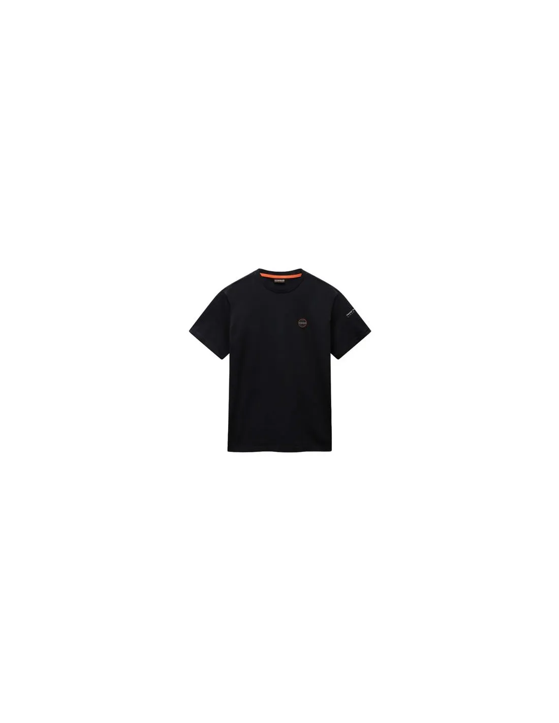 T-shirt Homme Napapijri S-Badge Ss Noir