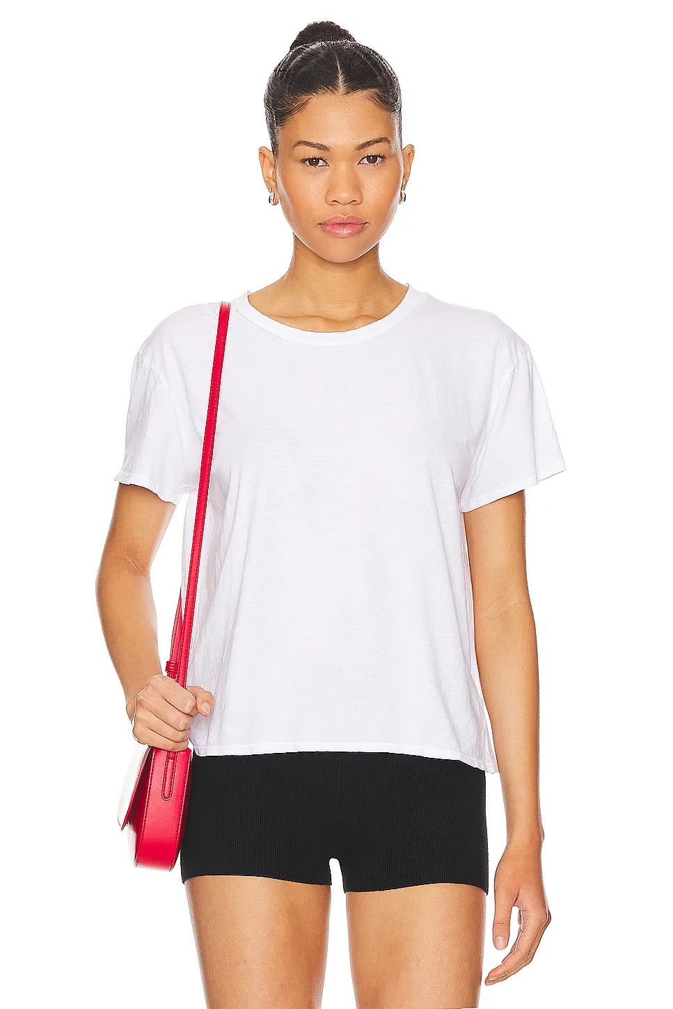 T-SHIRT RAS DE COU COTTON BOXY perfectwhitetee