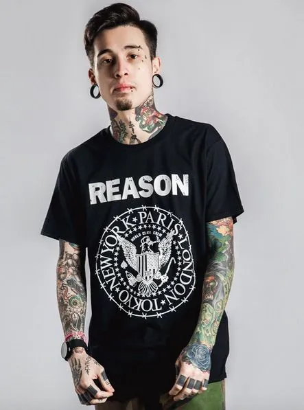 T shirt Reason Eagle Badge pour homme