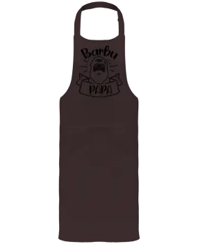 Tablier avec poches Papa Barbu - Fête des pères par CREATIVE SHIRTS