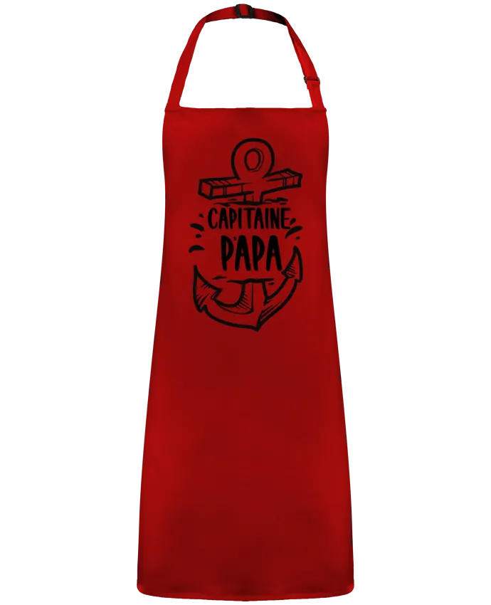 Tablier Capitaine Papa par  CREATIVE SHIRTS