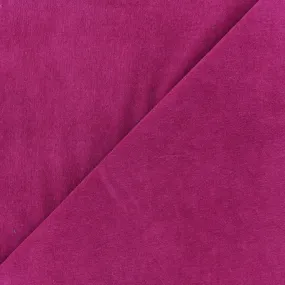 Tissu velours ras Melda Violine