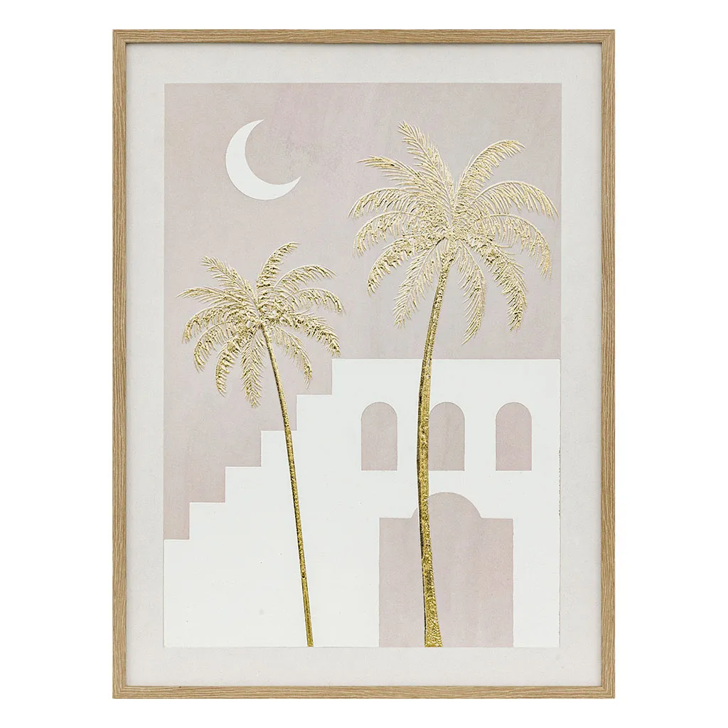 Toile imprimée encadrée MELINDA 45x60cm 