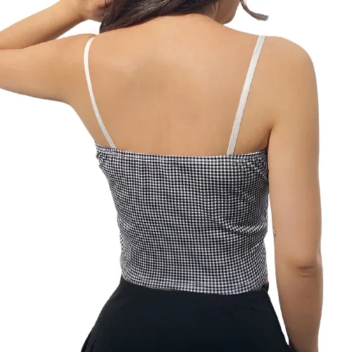Top Dentelle Noir et Blanc