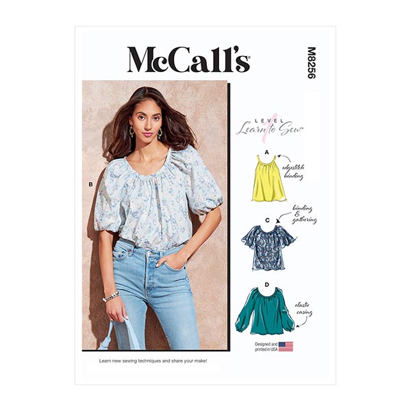 Tops | McCalls 8256 | OneSize