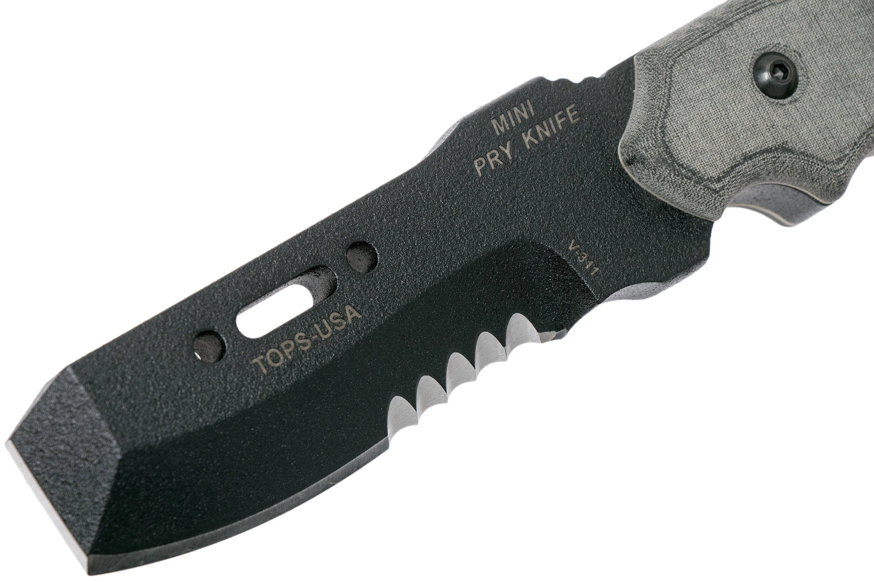TOPS Knives Mini Pry Knife MPK-01 couteau à lame fixe