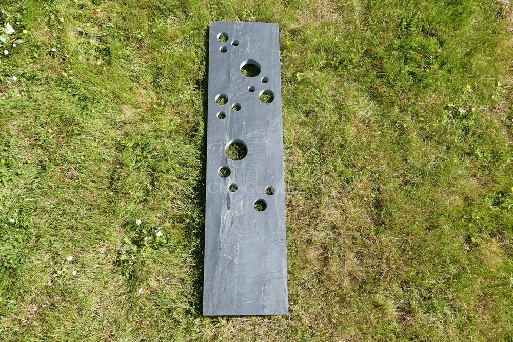 Totem ardoise bulles 2