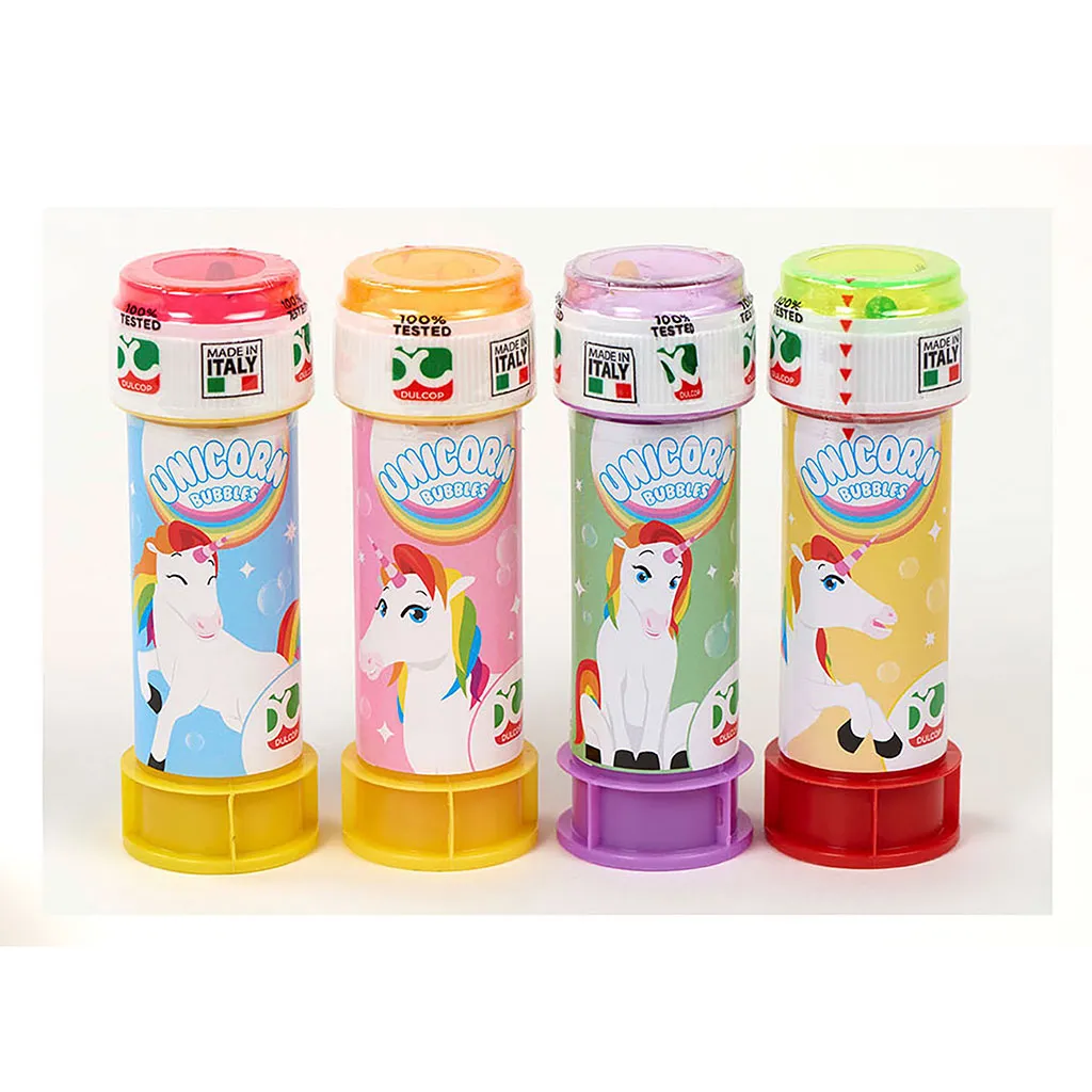 Tube bulles de savon licorne 60ml 