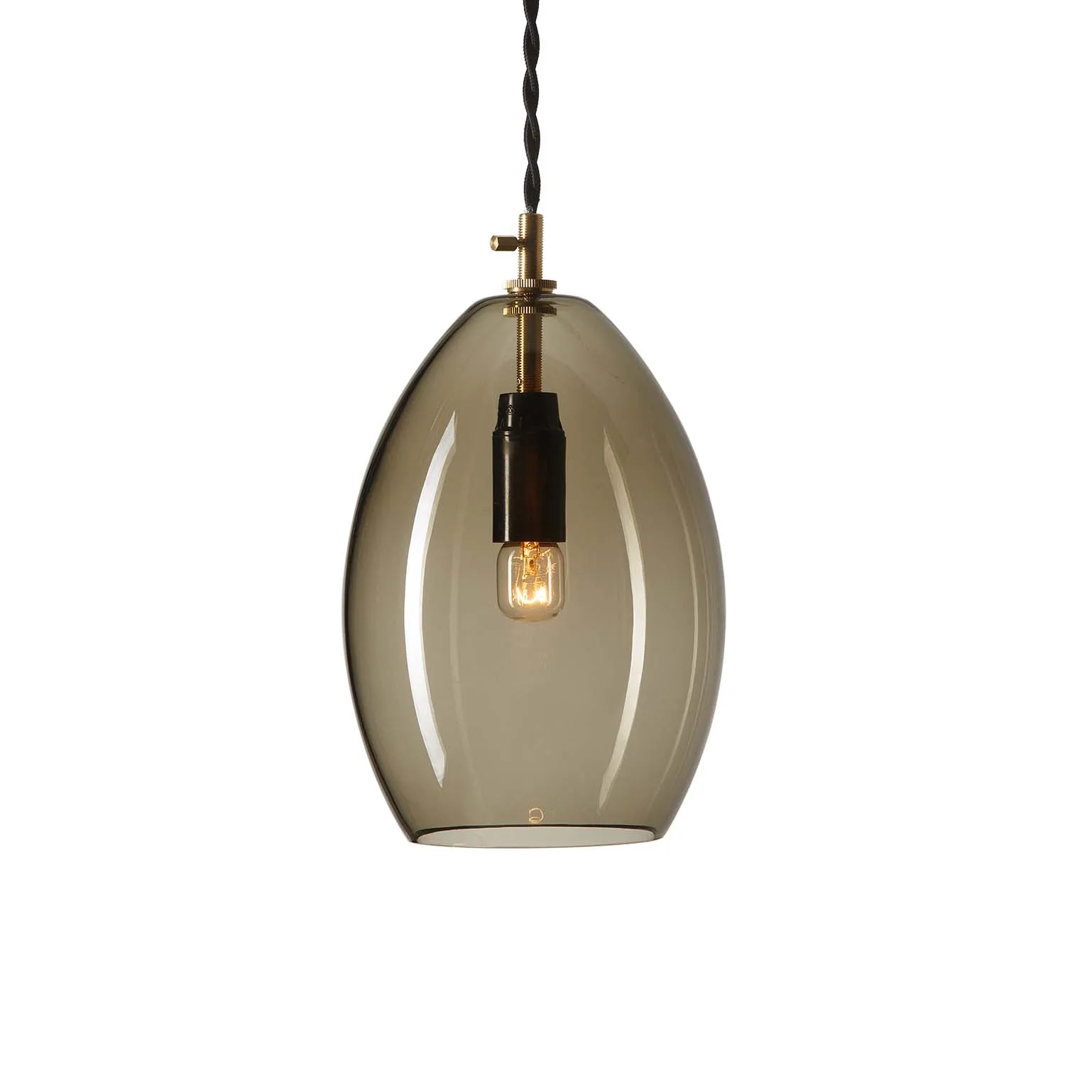 UNIKA - Vintage glass pendant light, designer creation