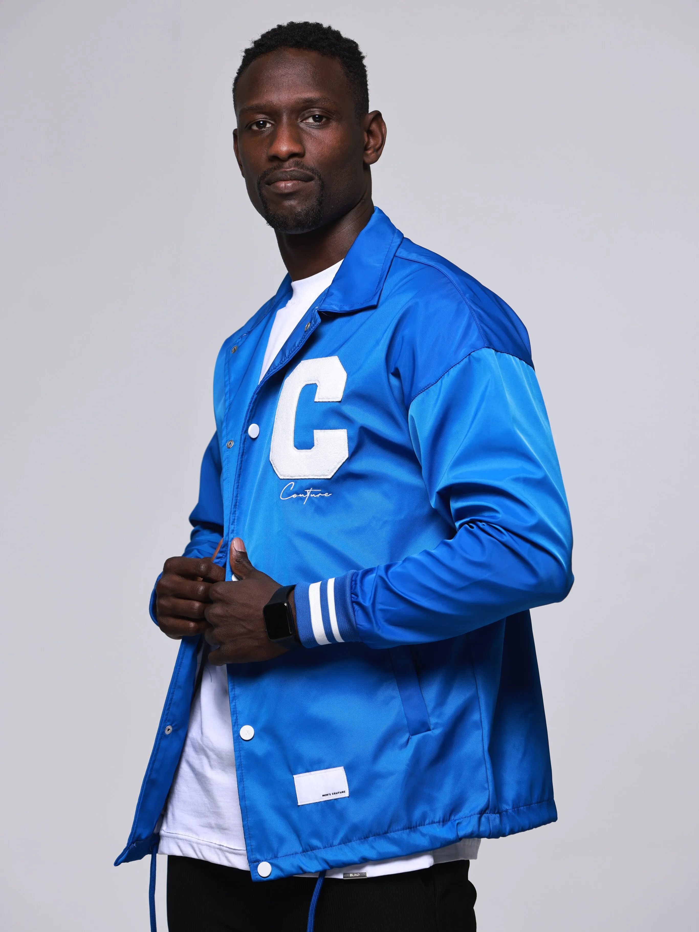 VESTE COUTURE - BLEU