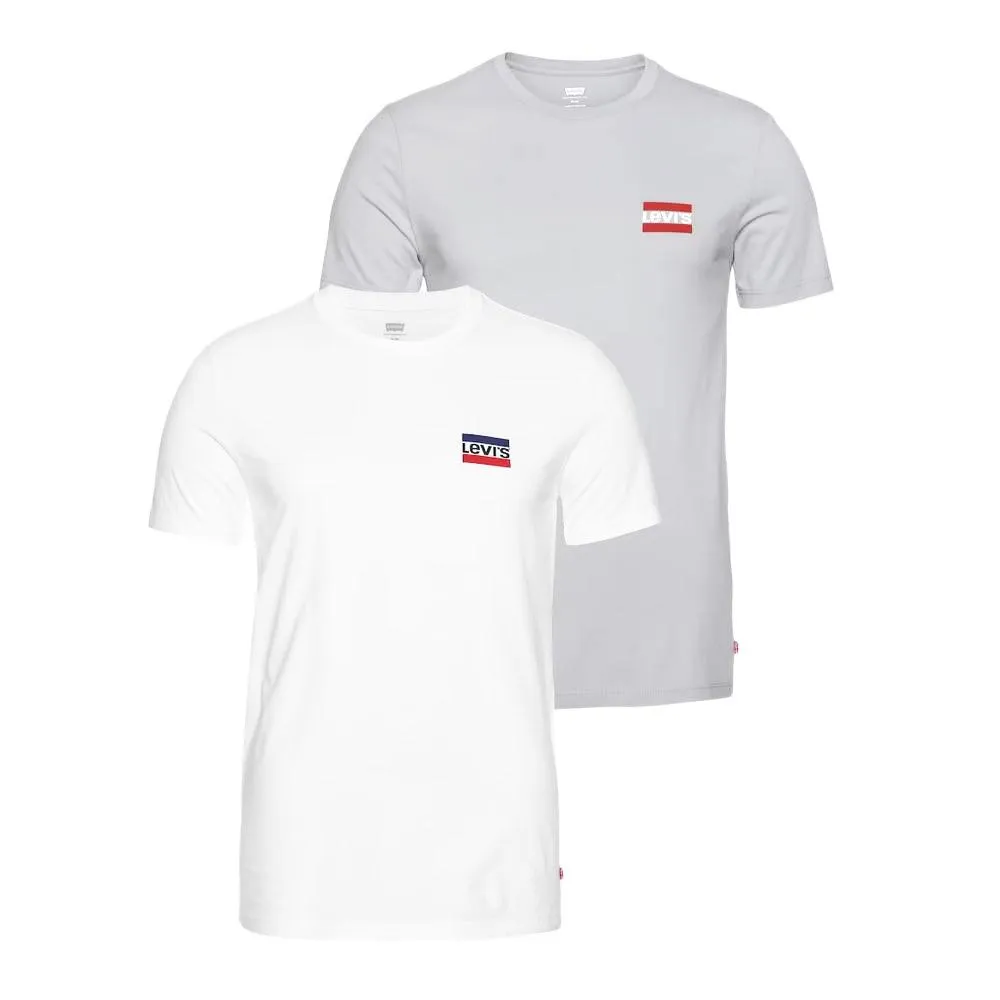X2 T-shirts Blanc/Gris Homme Levi's Graphic